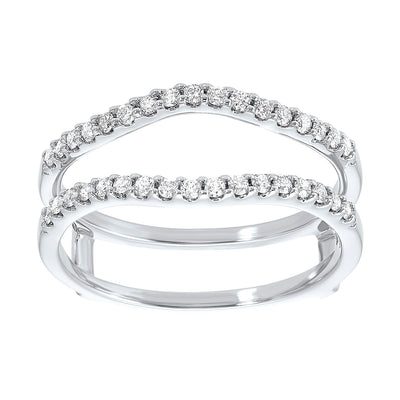 14Kt White Gold Diamond 1/3Ctw Ring