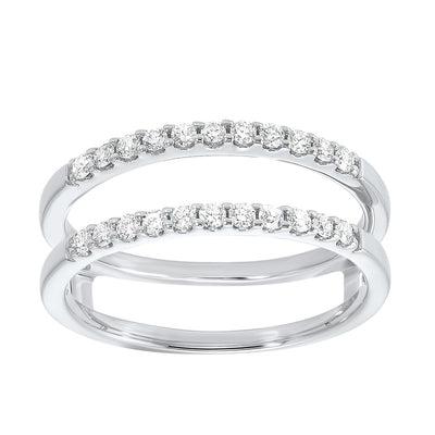 14Kt White Gold Diamond 1/3Ctw Ring