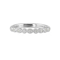 14Kt White Gold Diamond 1/10Ctw Ring