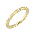 14Kt Yellow Gold Diamond 1/10Ctw Ring