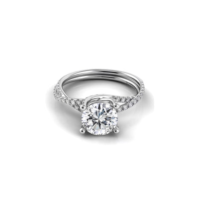 Danhov Eleganza Braided Engagement Ring