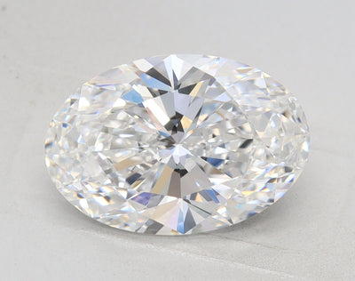2.01 Carat Oval GIA Labgrown Diamond, With Certificate ID 7508278583