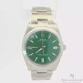 Rolex Oyster Perpetual 36mm Stainless Steel with Green Dial