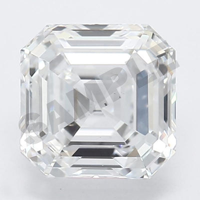 50.17 Carat Asscher IGI Labgrown Diamond, With Certificate ID LG737505730