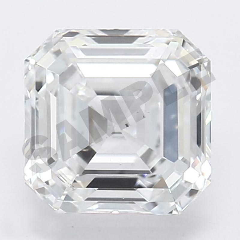 3.01 Carat Asscher GIA Natural Diamond, With Certificate ID 5234401030