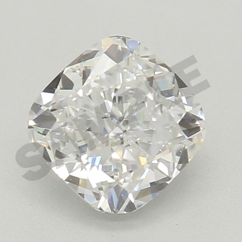 3.50 Carat Cushion IGI Labgrown Diamond, With Certificate ID LG727502817