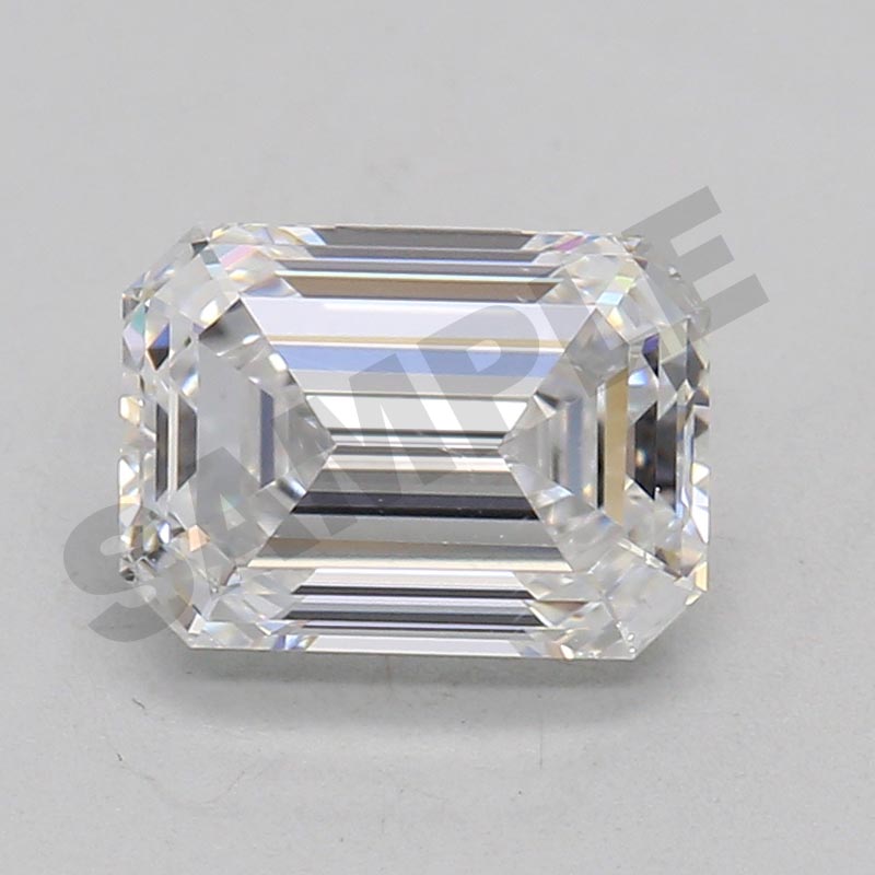 8.02 Carat Emerald IGI Labgrown Diamond, With Certificate ID LG715558607