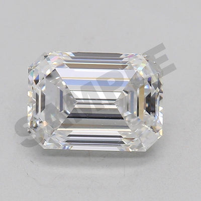 1.04 Carat Emerald IGI Labgrown Diamond, With Certificate ID LG711509152
