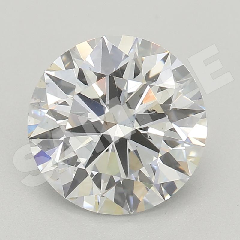 50.37 Carat Round NONE Labgrown Diamond, With Certificate ID C49C79D06D