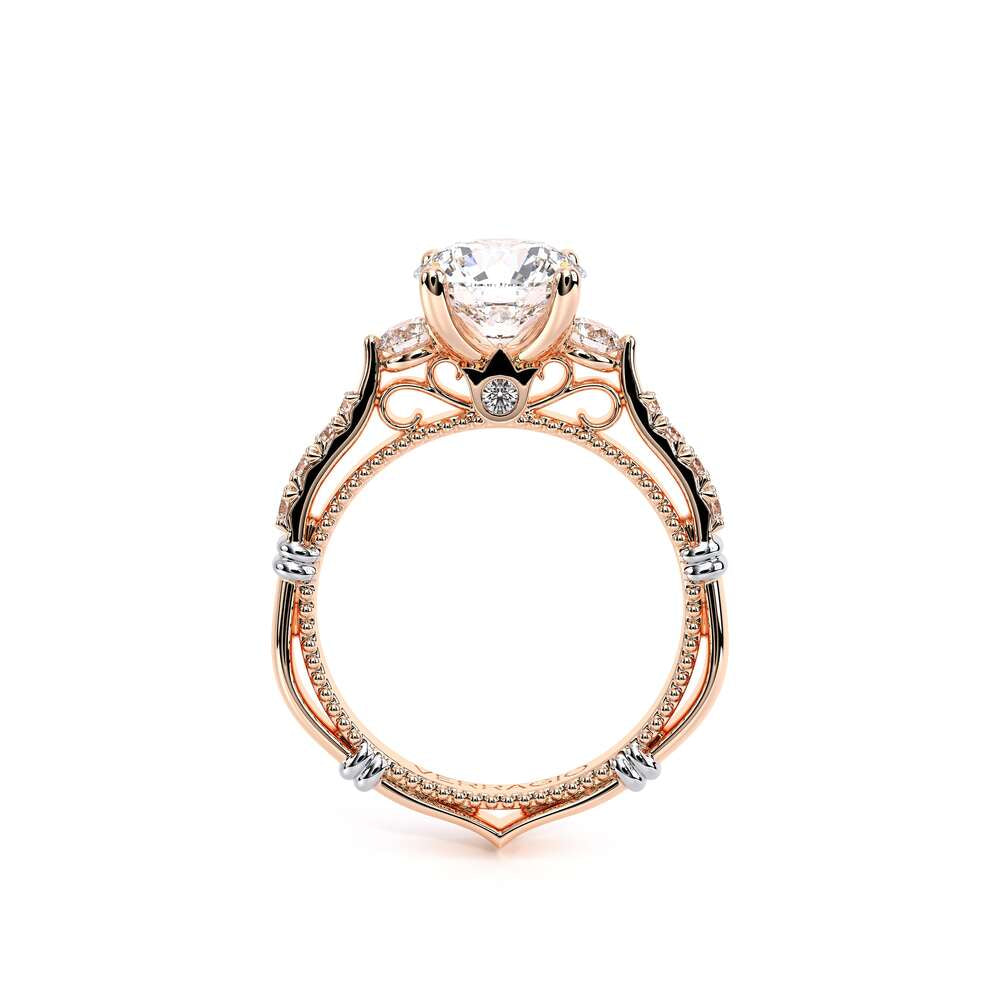 Parisian-124r-18k Rose Gold Round