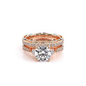 Parisian-124r-18k Rose Gold Round