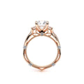 Parisian-129r-18k Rose Gold Round