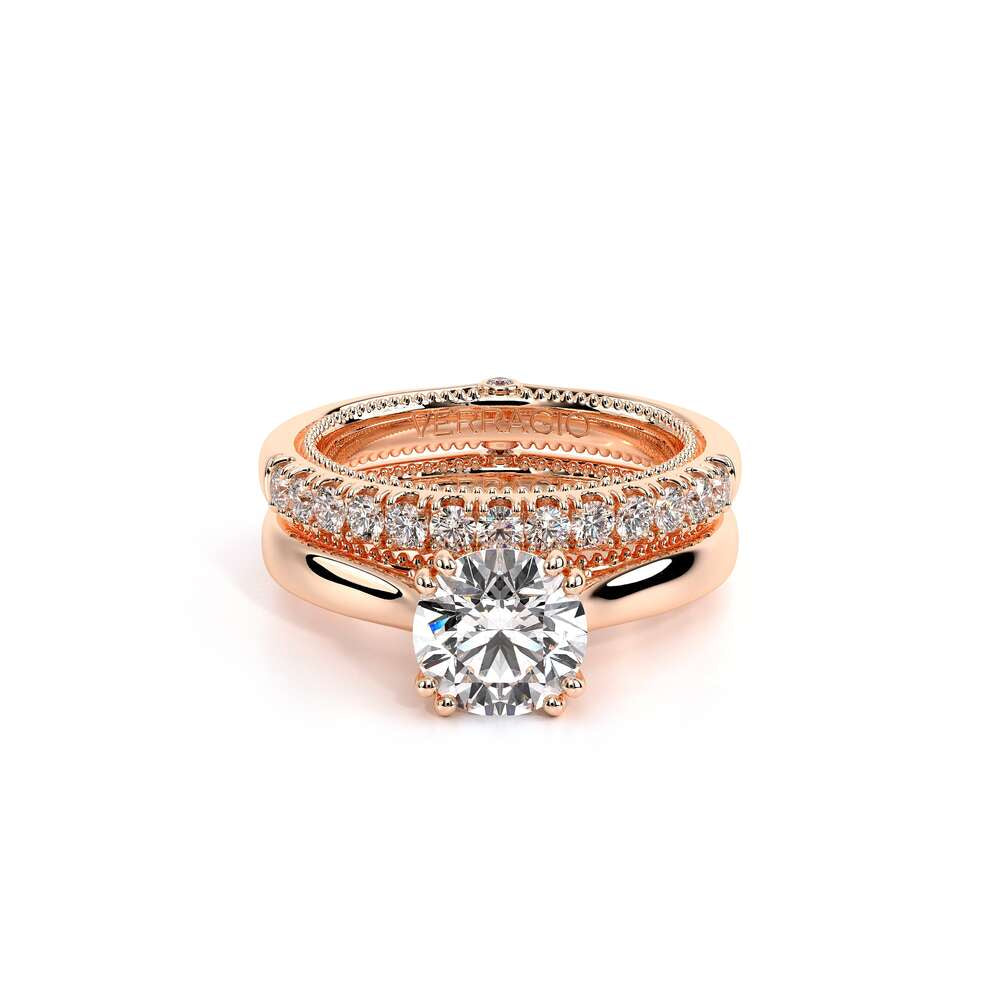 Couture-0418r-18k Rose Gold Round