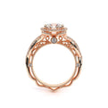 Venetian-5051r-18k Rose Gold Round
