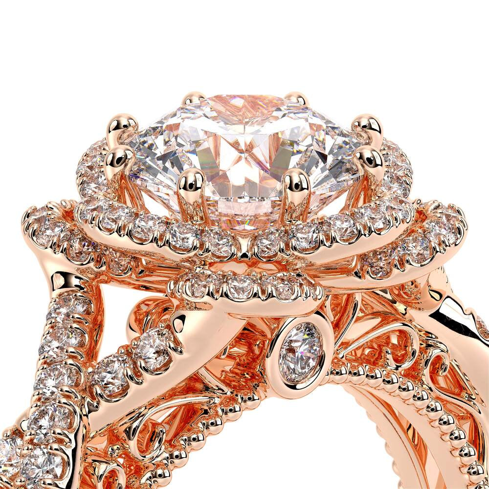 Venetian-5051r-14k Rose Gold Round