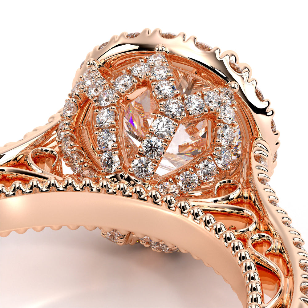 Venetian-5061r-18k Rose Gold Round