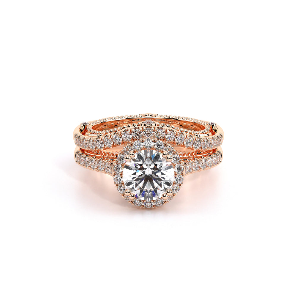 Venetian-5061r-18k Rose Gold Round