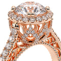 Venetian-5061r-18k Rose Gold Round