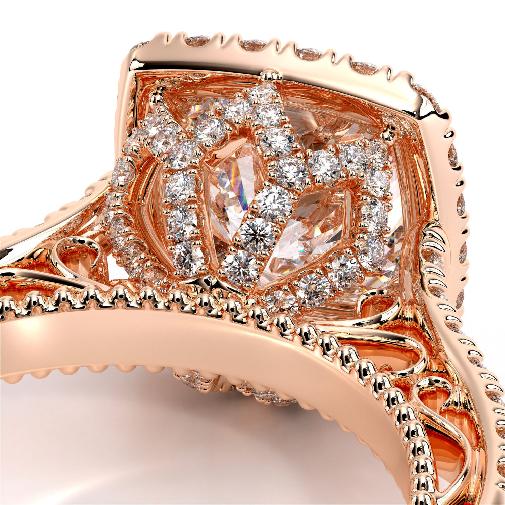 Venetian-5061cu-18k Rose Gold Cushion