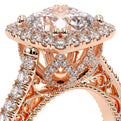 Venetian-5061cu-14k Rose Gold Cushion