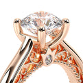 Venetian-5047r-18k Rose Gold Round
