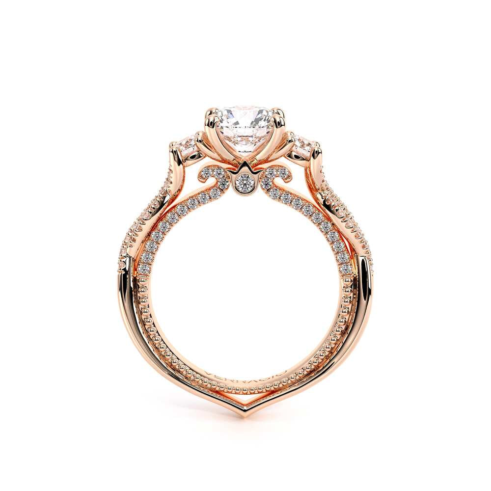 Couture-0450r-14k Rose Gold Round