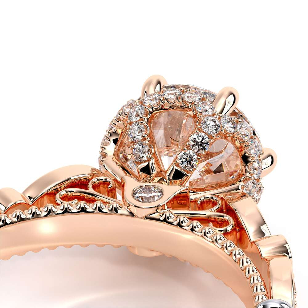 Parisian-151r-18k Rose Gold Round