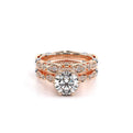 Parisian-151r-18k Rose Gold Round