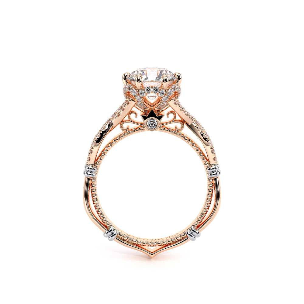 Parisian-153r-18k Rose Gold Round