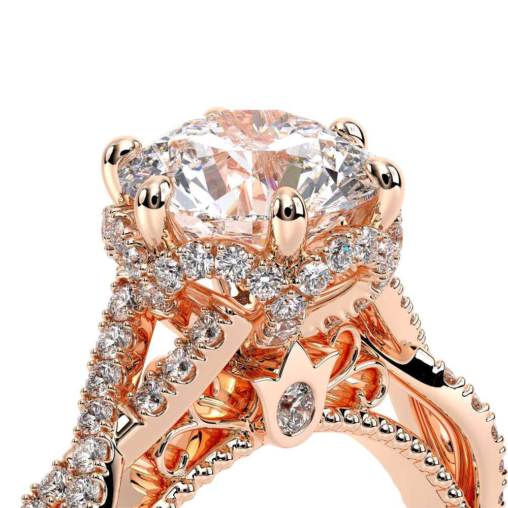 Parisian-153r-18k Rose Gold Round