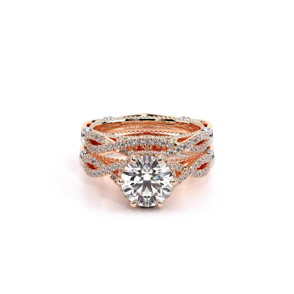 Parisian-153r-18k Rose Gold Round