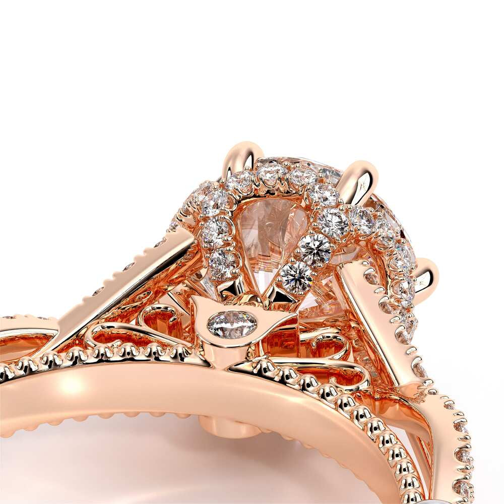 Parisian-153r-14k Rose Gold Round