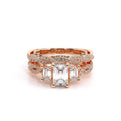 Insignia-7074em-14k Rose Gold Emerald