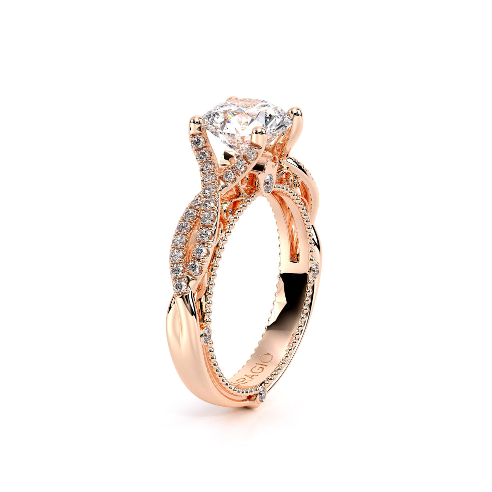 Venetian-5003r-18k Rose Gold Round