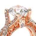 Venetian-5003r-18k Rose Gold Round