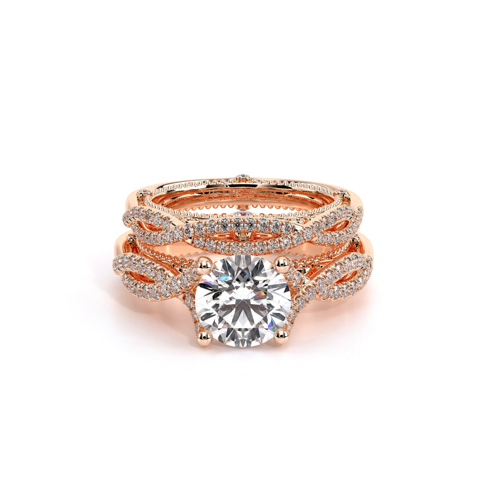 Venetian-5003r-18k Rose Gold Round