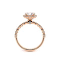Renaissance-954CU18-18K Rose Gold Cushion