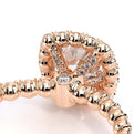 Renaissance-954CU18-14K Rose Gold Cushion