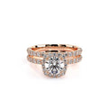 Renaissance-954CU18-18K Rose Gold Cushion
