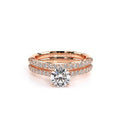 Renaissance-955R17-14K Rose Gold Round