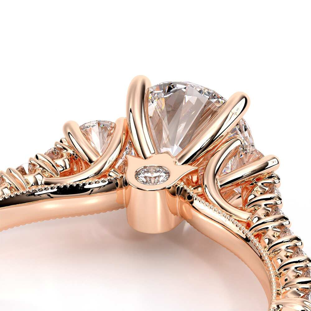 Renaissance-956R15-14K Rose Gold Round