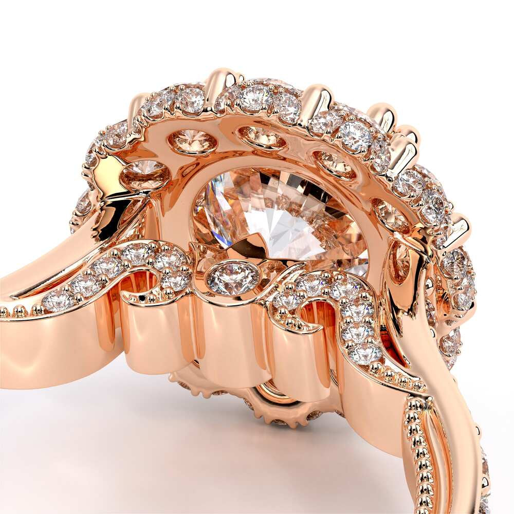 Insignia-7106r-14k Rose Gold Round