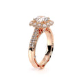 Venetian-5080cu-14k Rose Gold Cushion