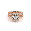 Venetian-5080cu-14k Rose Gold Cushion