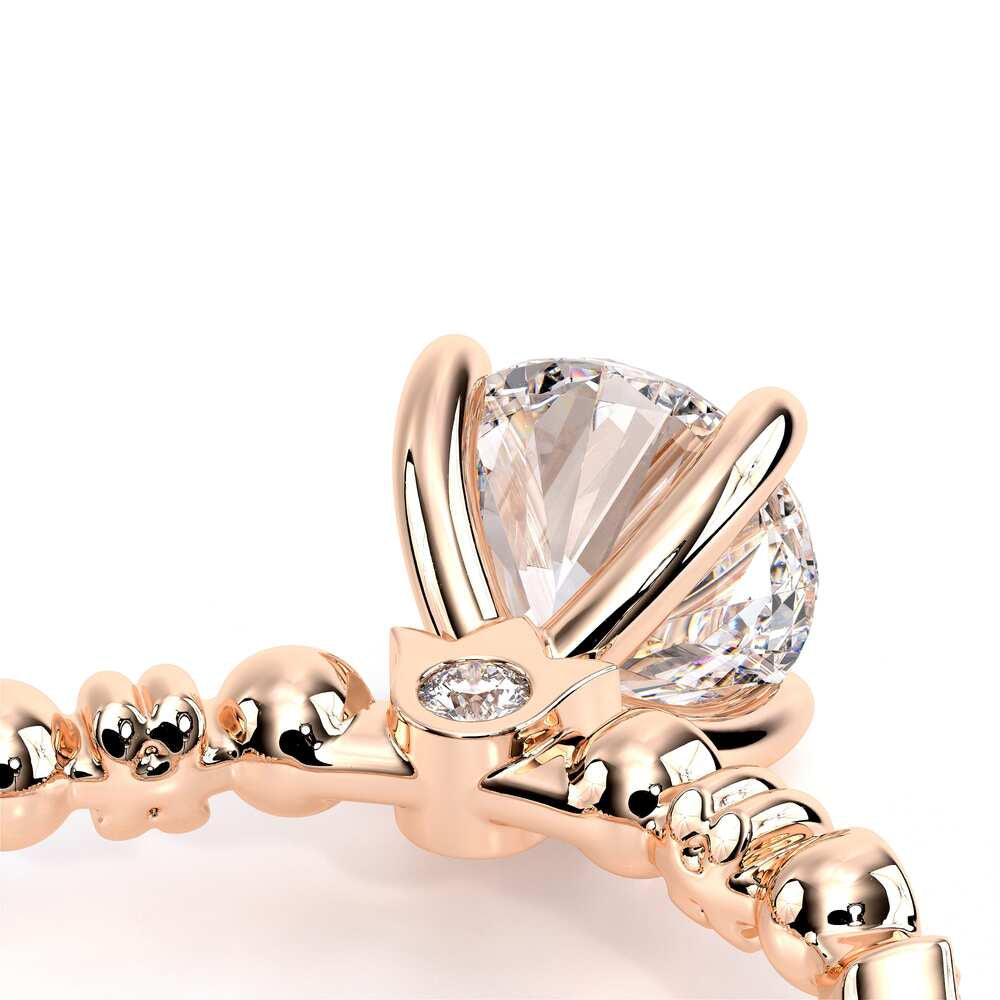 Renaissance-973-R-18k Rose Gold Round