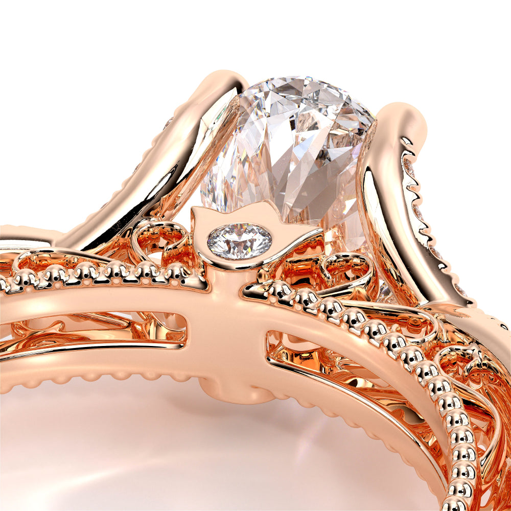 Venetian-5003ov-18k Rose Gold Oval