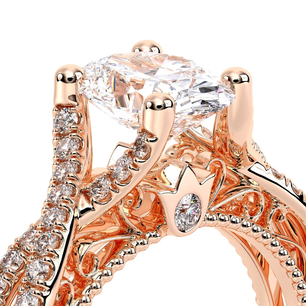 Venetian-5003ov-18k Rose Gold Oval