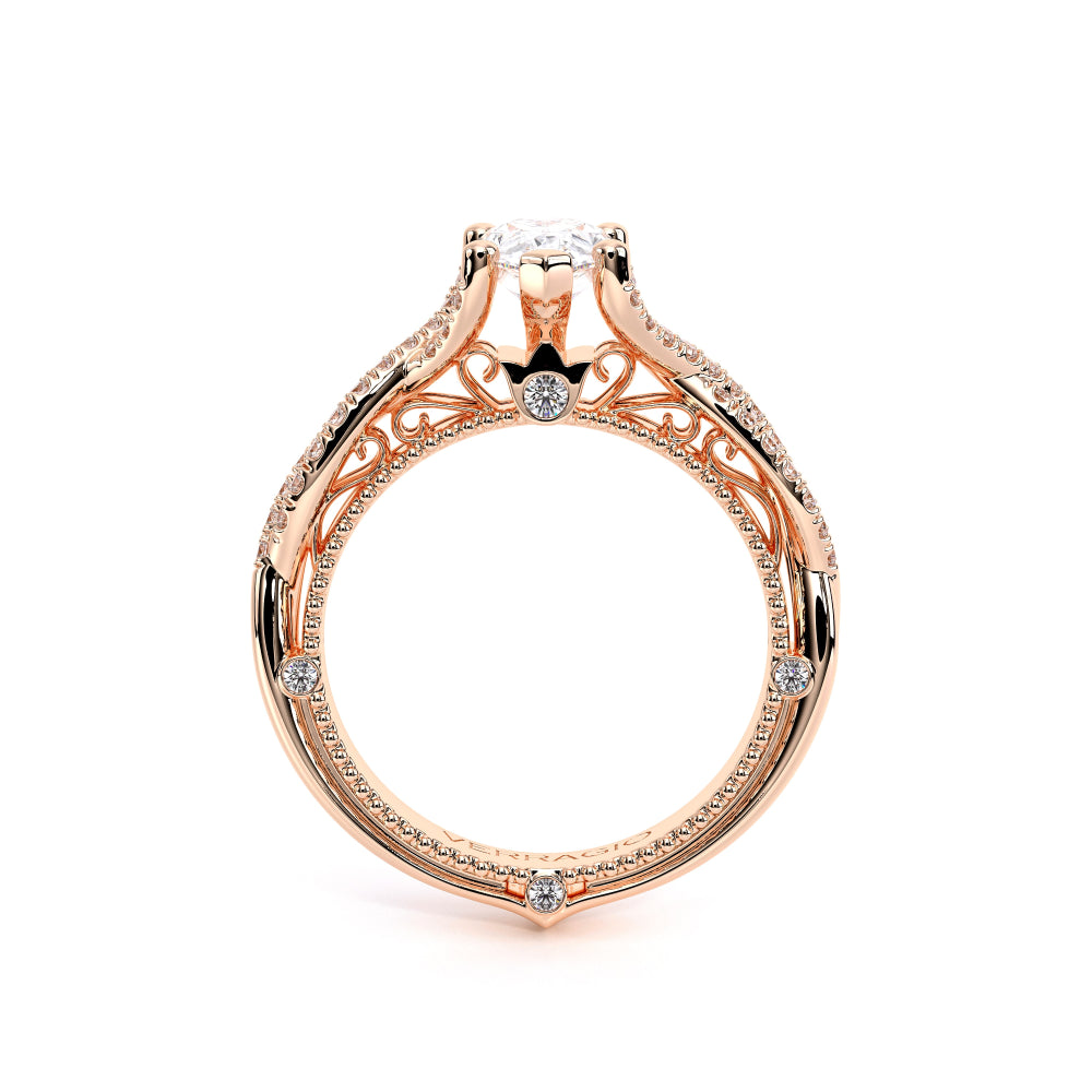 Venetian-5003pear-18k Rose Gold Pear