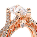 Venetian-5003pear-14k Rose Gold Pear