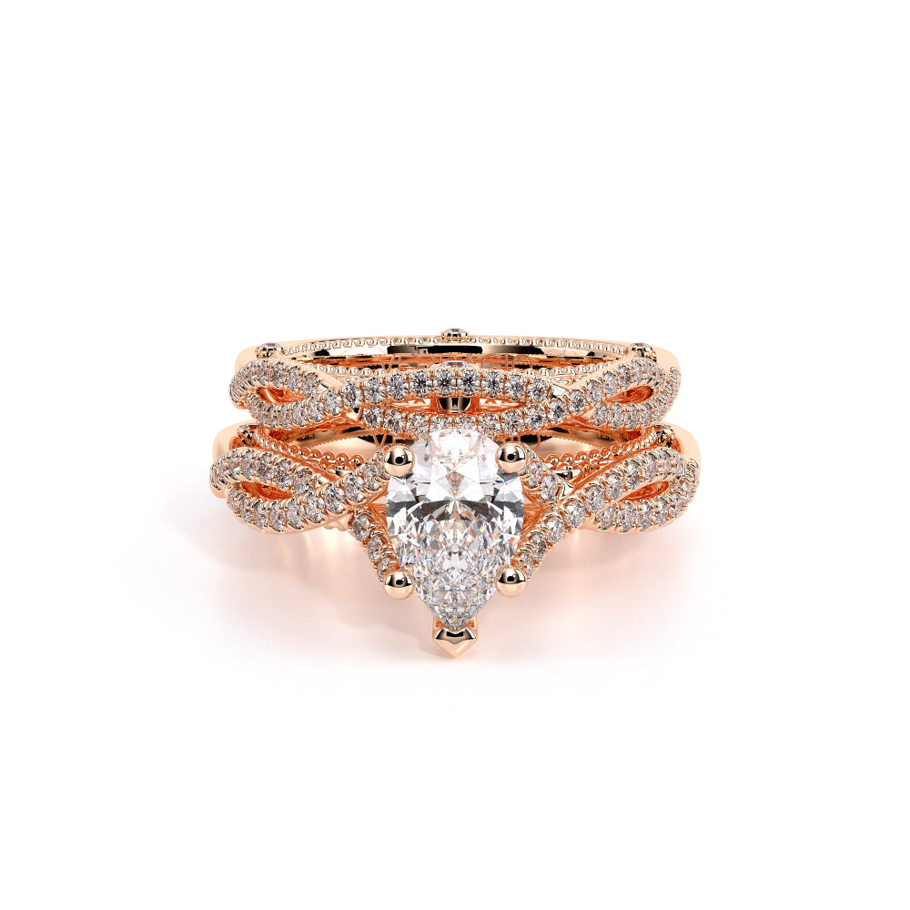 Venetian-5003pear-18k Rose Gold Pear